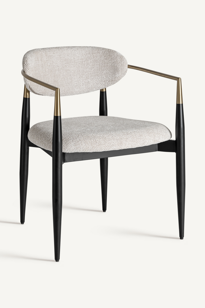 Iron Framed Accent Chair | Vical Home Crossac | Oroatrade.com