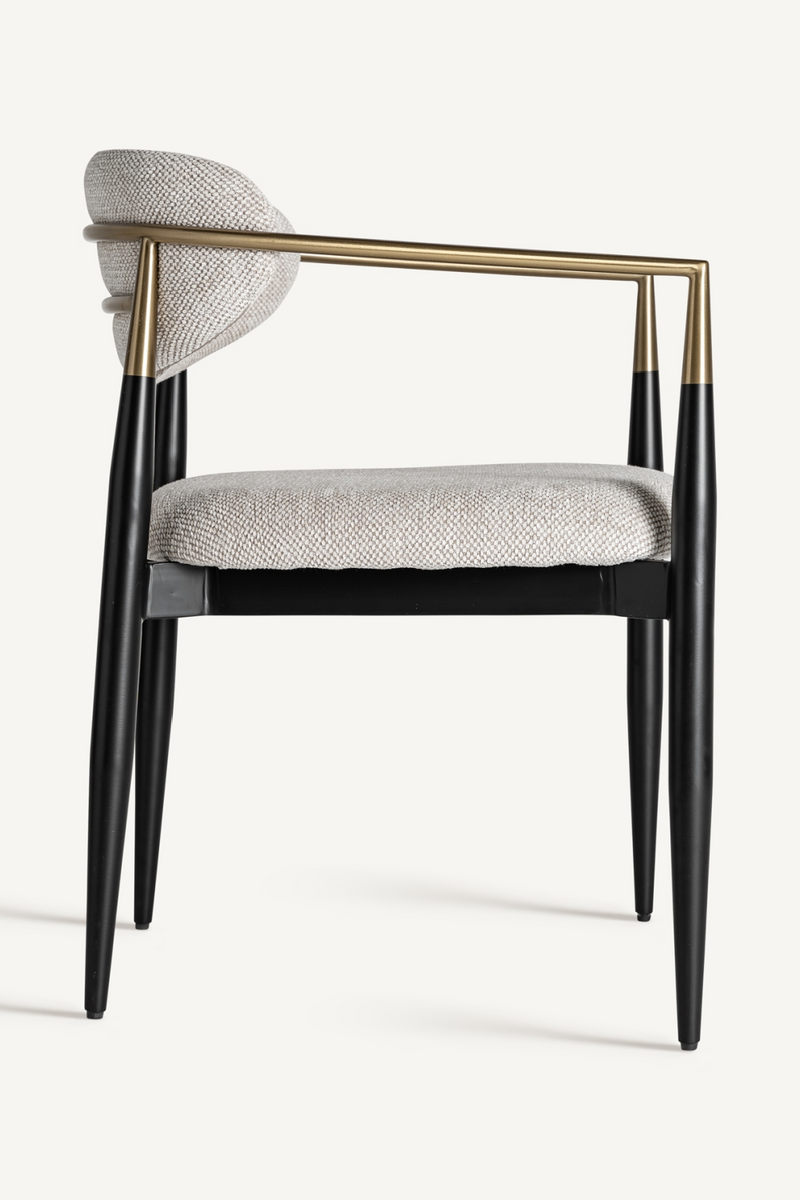 Iron Framed Accent Chair | Vical Home Crossac | Oroatrade.com