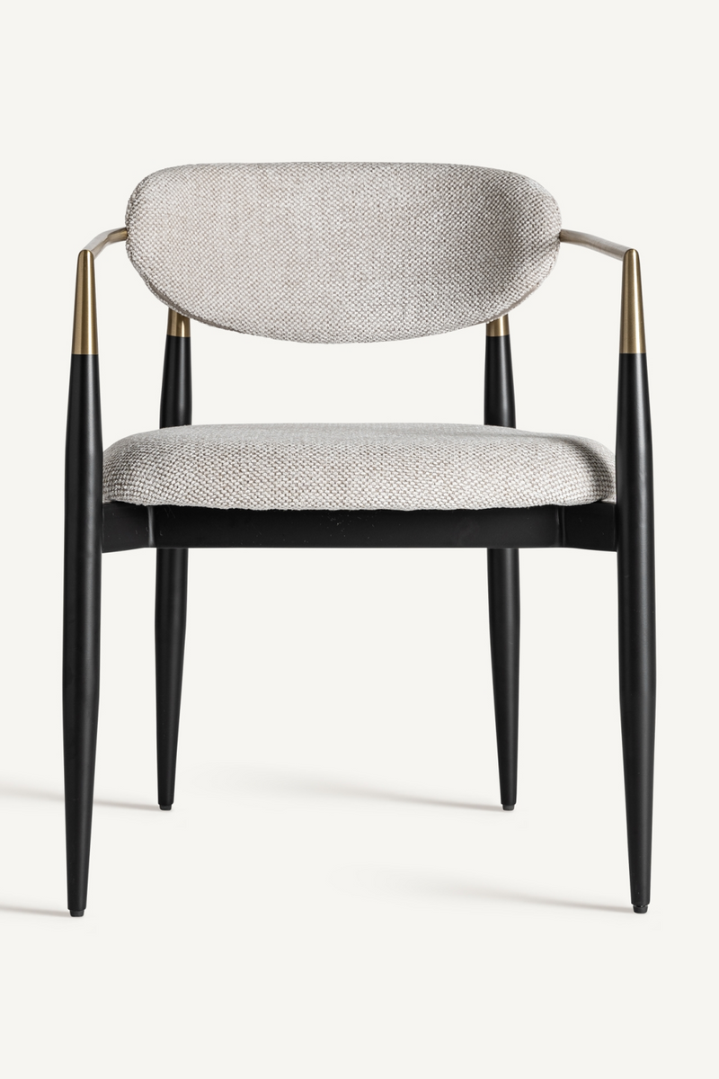 Iron Framed Accent Chair | Vical Home Crossac | Oroatrade.com