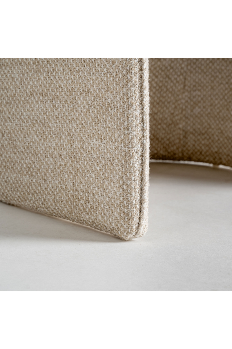 Beige Upholstered Armchair | Vical Home Mayun | Oroatrade.com