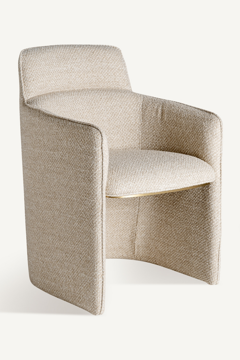 Beige Upholstered Armchair | Vical Home Mayun | Oroatrade.com