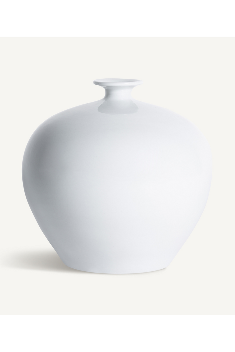 White Ceramic Vase | Vical Home Jelen | Oroatrade.com