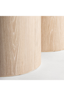 Cream Oak Round Dining Table | Vical Home Prayssac | Oroatrade.com