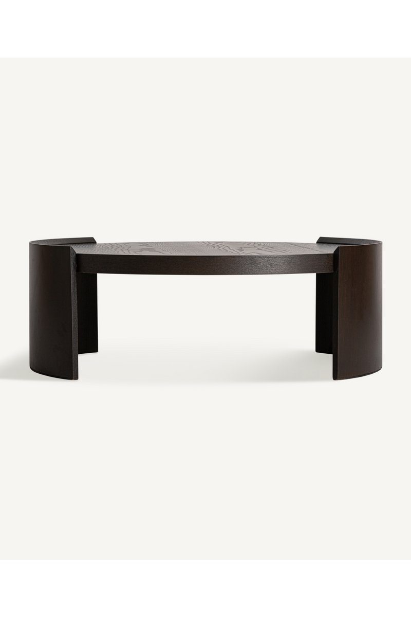 Brown Oak Modern Coffee Table | Vical Home Neuvic | Oroatrade.com