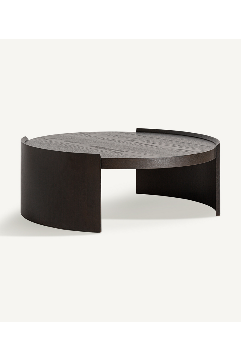 Brown Oak Modern Coffee Table | Vical Home Neuvic | Oroatrade.com