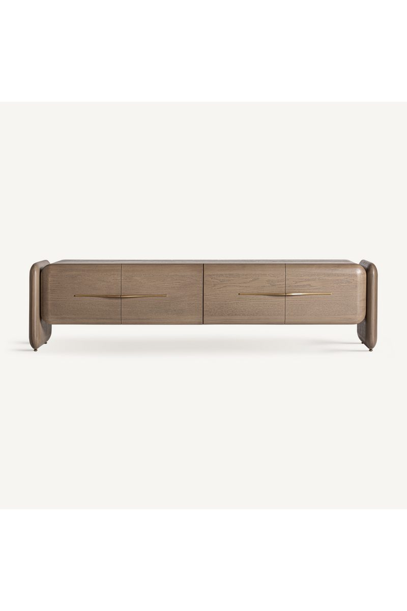 2-Drawer Oak Media Unit | Vical Home Ussel | Oroatrade.com