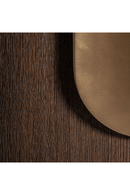 Brown Oak 4-Door Sideboard | Vical Home Treignac | Oroatrade.com