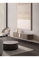 Brown Oak 4-Door Sideboard | Vical Home Treignac | Oroatrade.com