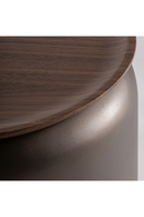 Brown Cylindrical Side Table | Vical Home Bugdorf | Oroatrade.com
