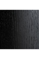 Black Oak Art Deco Side Table | Vical Home Breil | Oroatrade.com