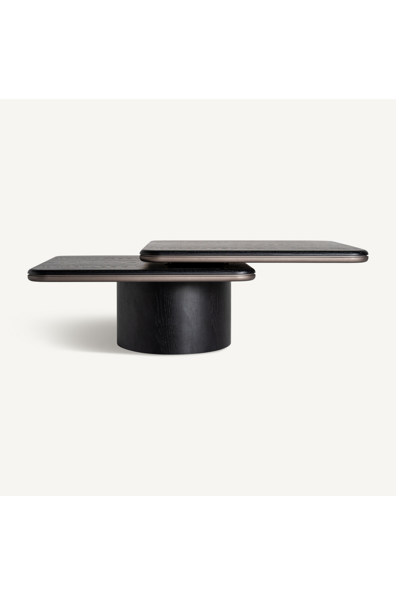 Black Oak Detacheable Coffee Table | Vical Home Breil | Oroatrade.com