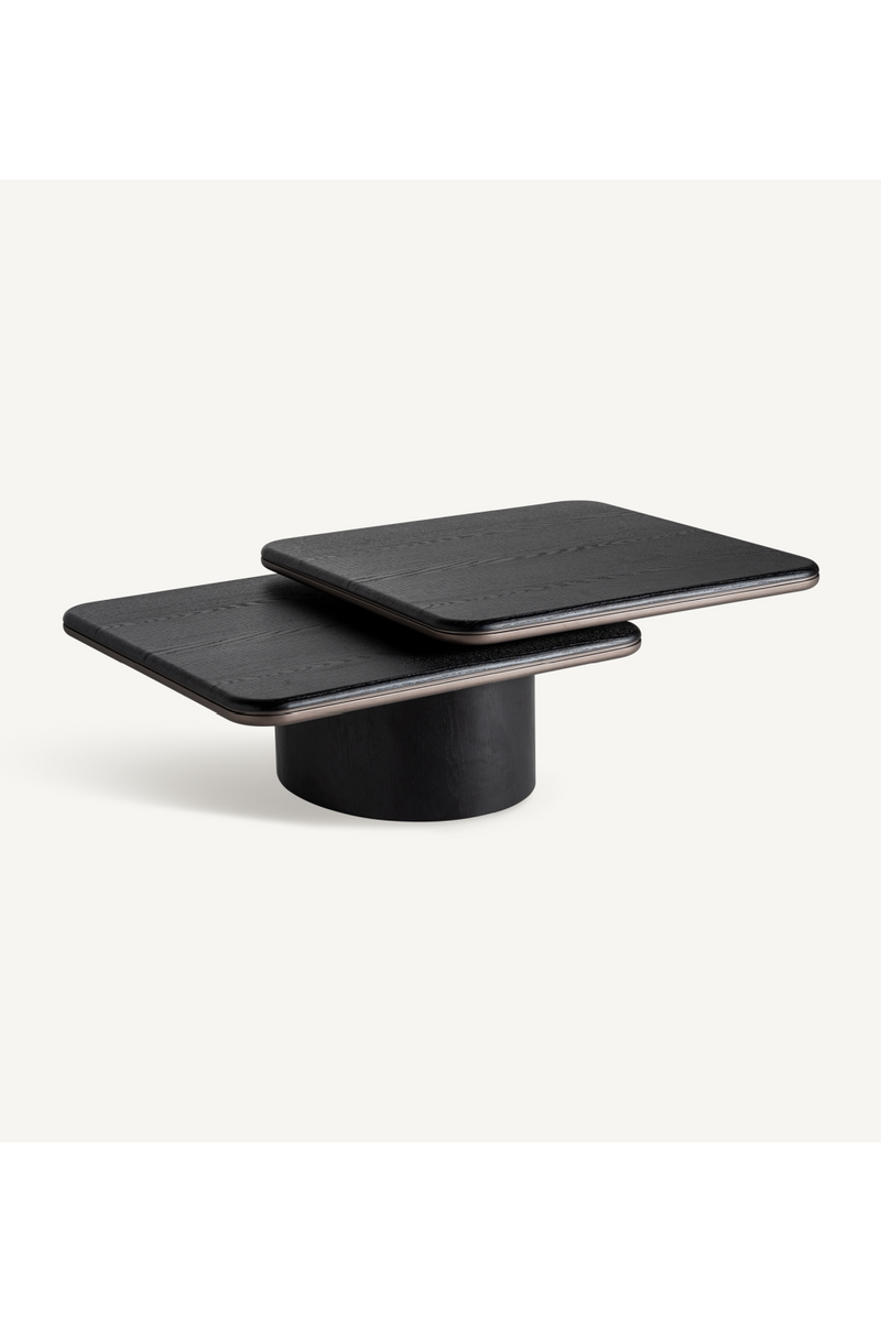 Black Oak Detacheable Coffee Table | Vical Home Breil | Oroatrade.com