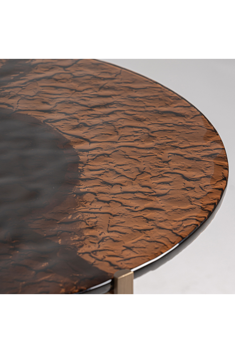 Brown Pedestal Side Table | Vical Home Giswil | Oroatrade.com