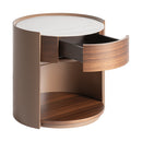 Round 1-Drawer Bedside Table | Vical Home Giswil