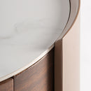 Round 1-Drawer Bedside Table | Vical Home Giswil