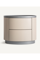 Cream 2-Drawer Nightstand | Vical Home Wehr | Oroatrade.com