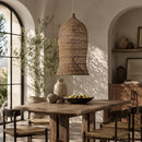 Hospitality furniture - Bamboo Bell-Shaped Pendant Light - www.oroatrade.com