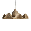 Hospitality furniture - Wavy Rattan Pendant Light - www.oroatrade.com