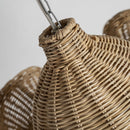 Hospitality furniture - Wavy Rattan Pendant Light - www.oroatrade.com