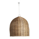 Woven Brown Rattan Pendant Lamp | Vical Home Hatelhe