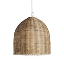 Woven Brown Rattan Pendant Lamp | Vical Home Hatelhe