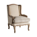 Hospitality furniture - Beige Classic Accent Chair - www.oroatrade.com