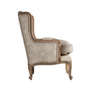 Hospitality furniture - Beige Classic Accent Chair - www.oroatrade.com