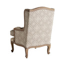 Hospitality furniture - Beige Classic Accent Chair - www.oroatrade.com