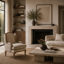 Hospitality furniture - Beige Classic Accent Chair - www.oroatrade.com