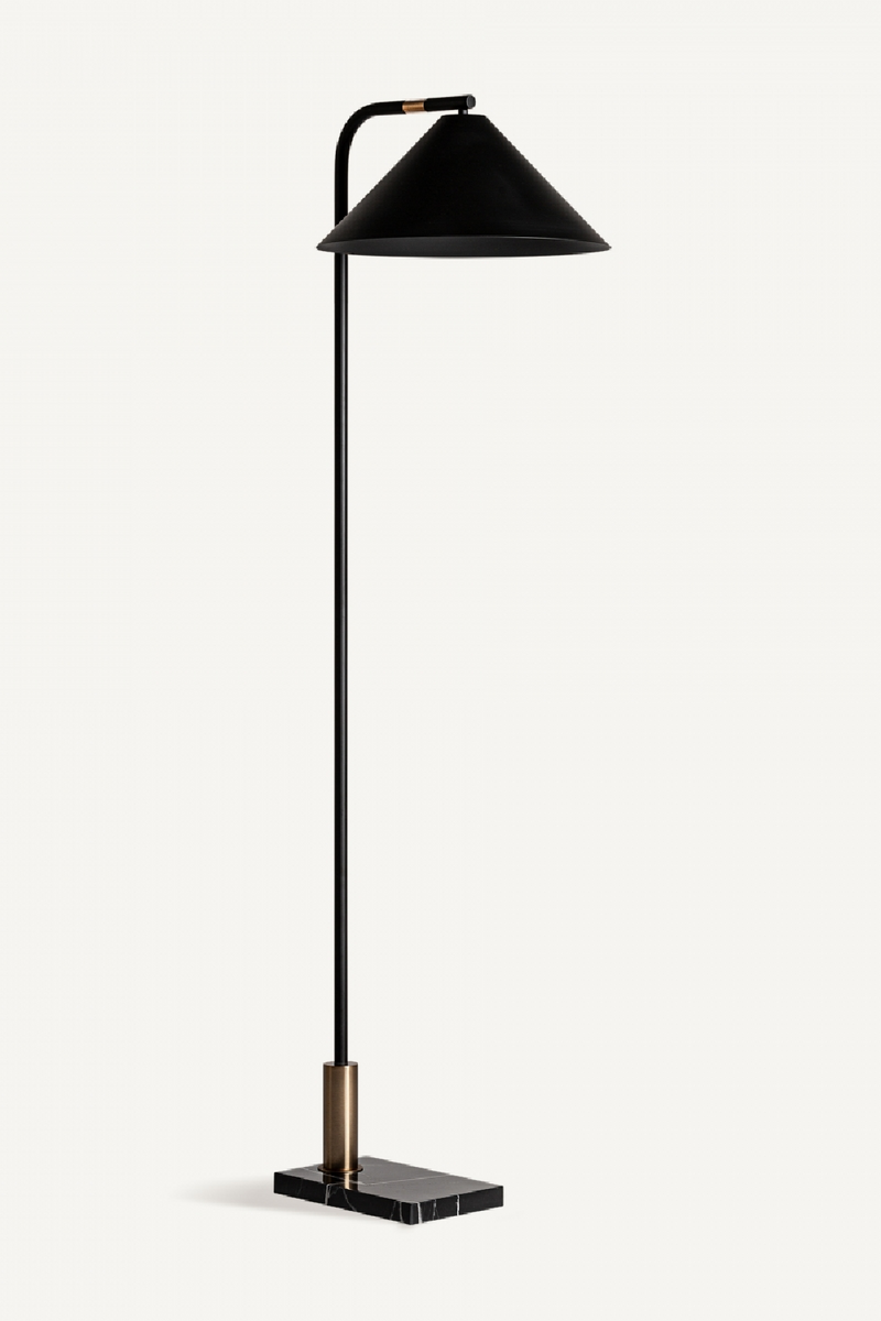 Black Conical Floor Lamp | Vical Home | Oroatrade.com