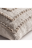 Seashell Studded Cotton Cushion | Vical Home Clancy | Oroatrade.com
