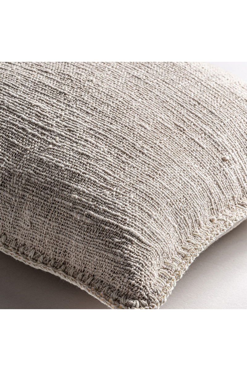 Off-White Cotton Cushion | Vical Home Clancy | Oroatrade.com