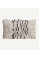 Patterned Off-White Cotton Cushion | Vical Home Clancy | Oroatrade.com