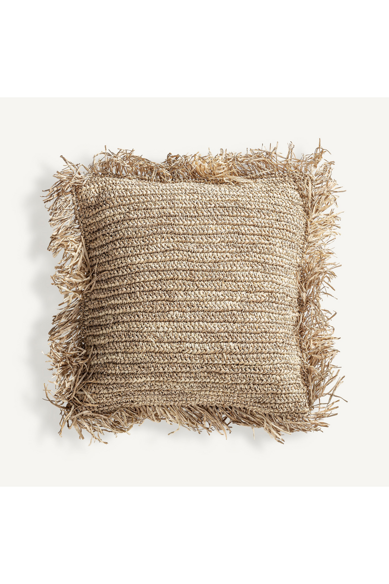 Natural Fiber Boho Cushion | Vical Home Igotz | Oroatrade.com