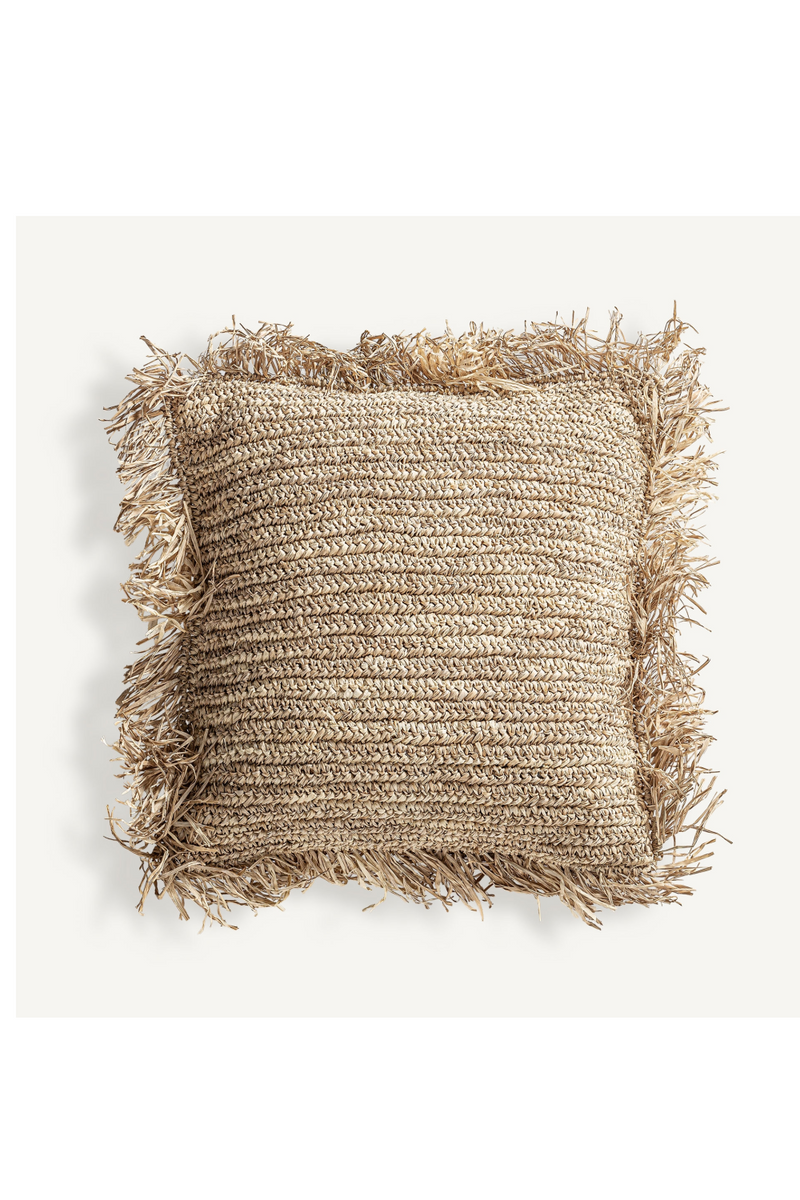 Natural Fiber Boho Cushion | Vical Home Igotz | Oroatrade.com