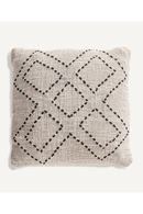 Geometric Patterned Cotton Cushion | Vical Home Clancy | Oroatrade.com