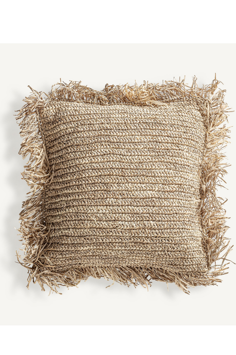 Natural Fiber Boho Cushion | Vical Home Igotz | Oroatrade.com