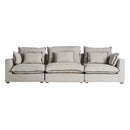 White Corner Modular Sofa | Vical Home Bief