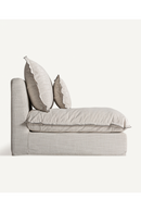 Off White Flanged Central Sofa | Vical Home Bief | Oroatrade.com