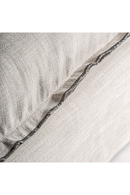 Off White Flanged Ottoman | Vical Home Bief | Oroatrade.com