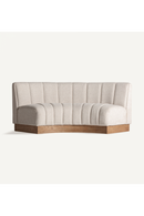 Beige Channeled Central Sofa | Vical Home Lurcy | Oroatrade.com
