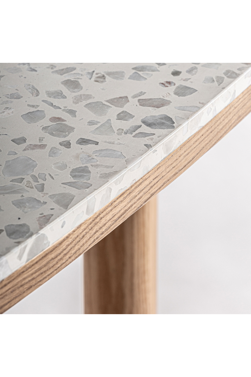 White Terrazzo Bar Table | Vical Home Birieux | Oroatrade.com