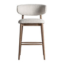 Brown Ash Wood Bar Stool | Vical Home Erlec