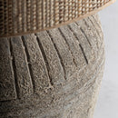 Aged Gray Ceramic Table Lamp | Vical Home