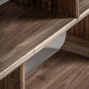 Hospitality furniture - Natural Elm Wood Bookcase - www.oroatrade.com