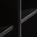 Hospitality furniture - Black Mango Wood Shelf S - www.oroatrade.com