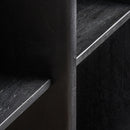 Hospitality furniture - Black Mango Wood Shelf S - www.oroatrade.com