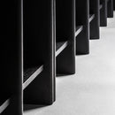 Hospitality furniture - Black Mango Wood Shelf S - www.oroatrade.com