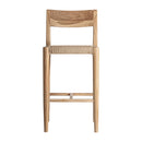 Hospitality furniture - Brown Teak Counter Stool - www.oroatrade.com
