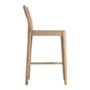 Hospitality furniture - Brown Teak Counter Stool - www.oroatrade.com